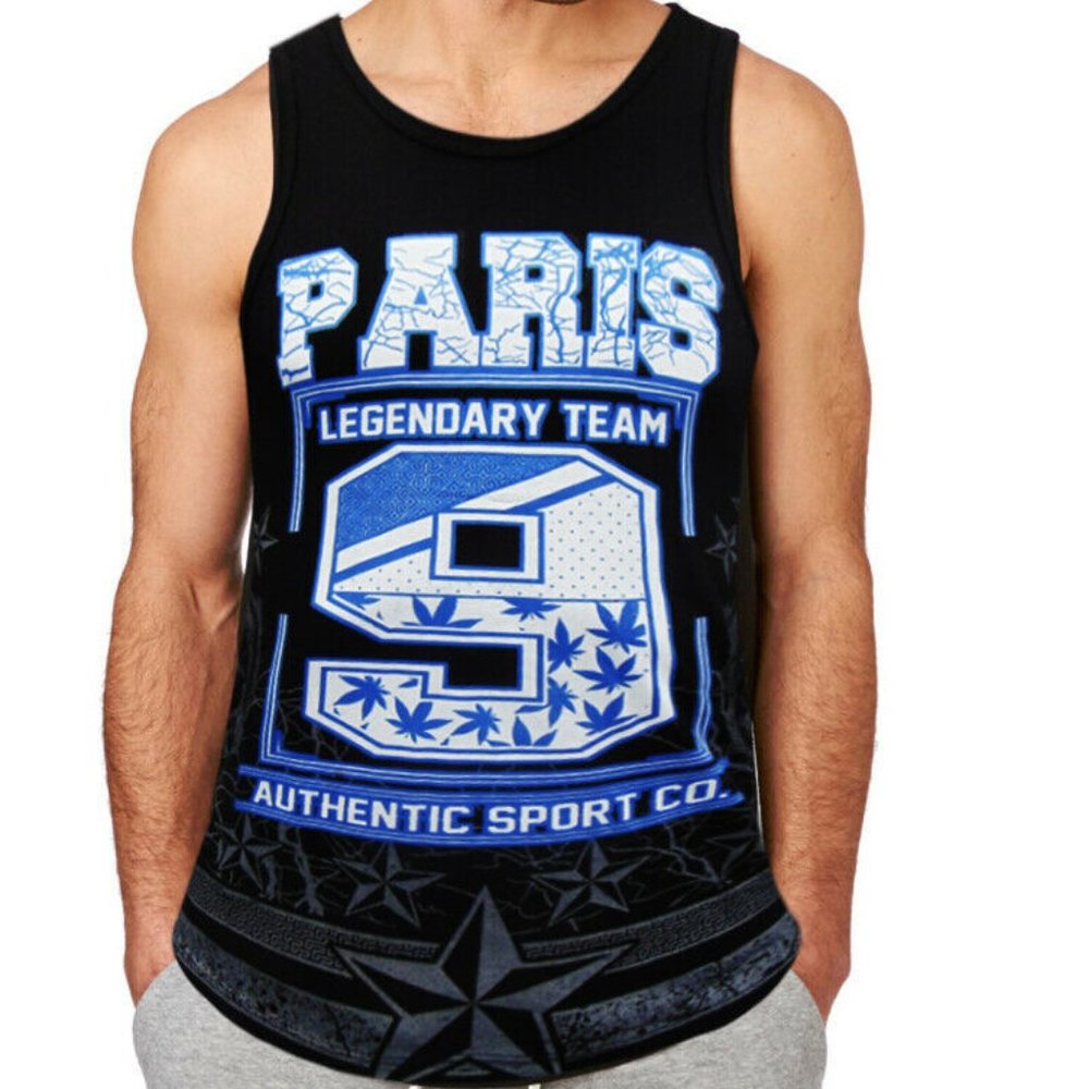 ELEMENT RIDER PARIS 9 BLACK TANK TOP ONE SIZE S